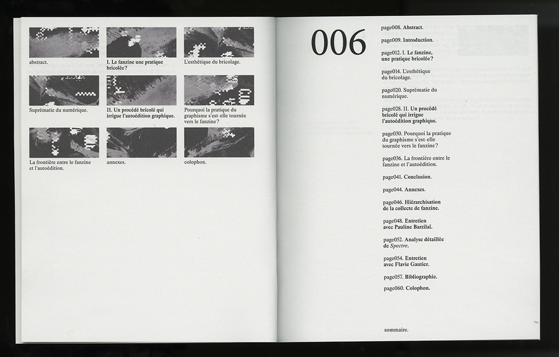 sommaire du mémoire