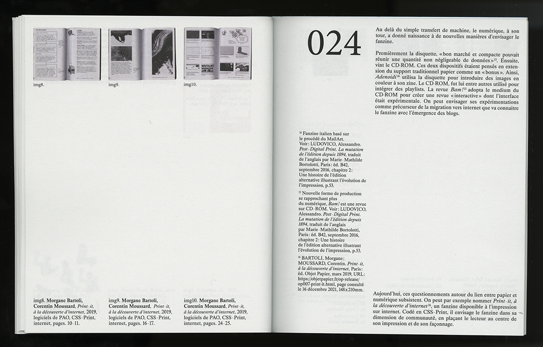 double page du mémoire