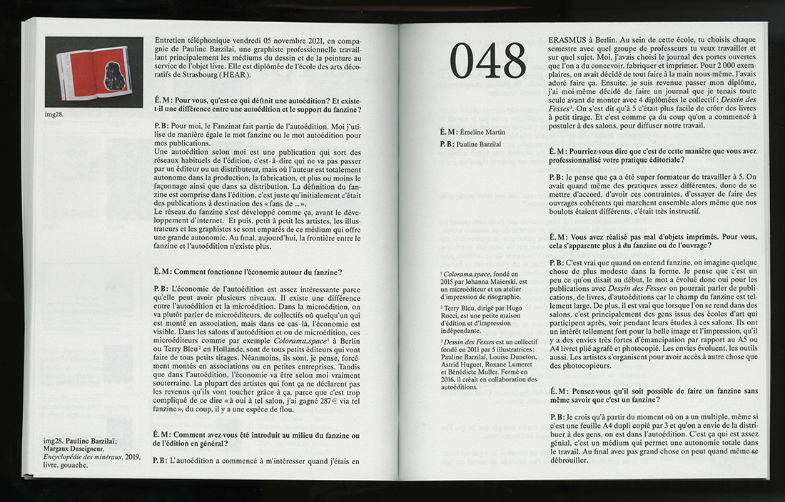 entretien pour le mémoire