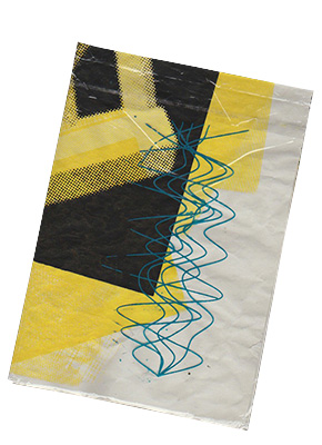 scan d'un regroupement d'impression en sérigraphie