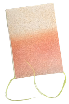 photo de l'objet finale enveloppé dans sa couverture