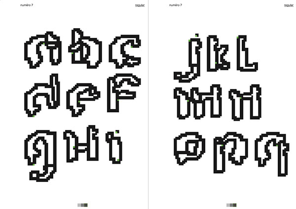 double page du dossier d'impression de l'édition